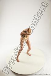 Nude Woman White Standing poses - ALL Slim long blond Standing poses - simple Multi angle poses Pinup